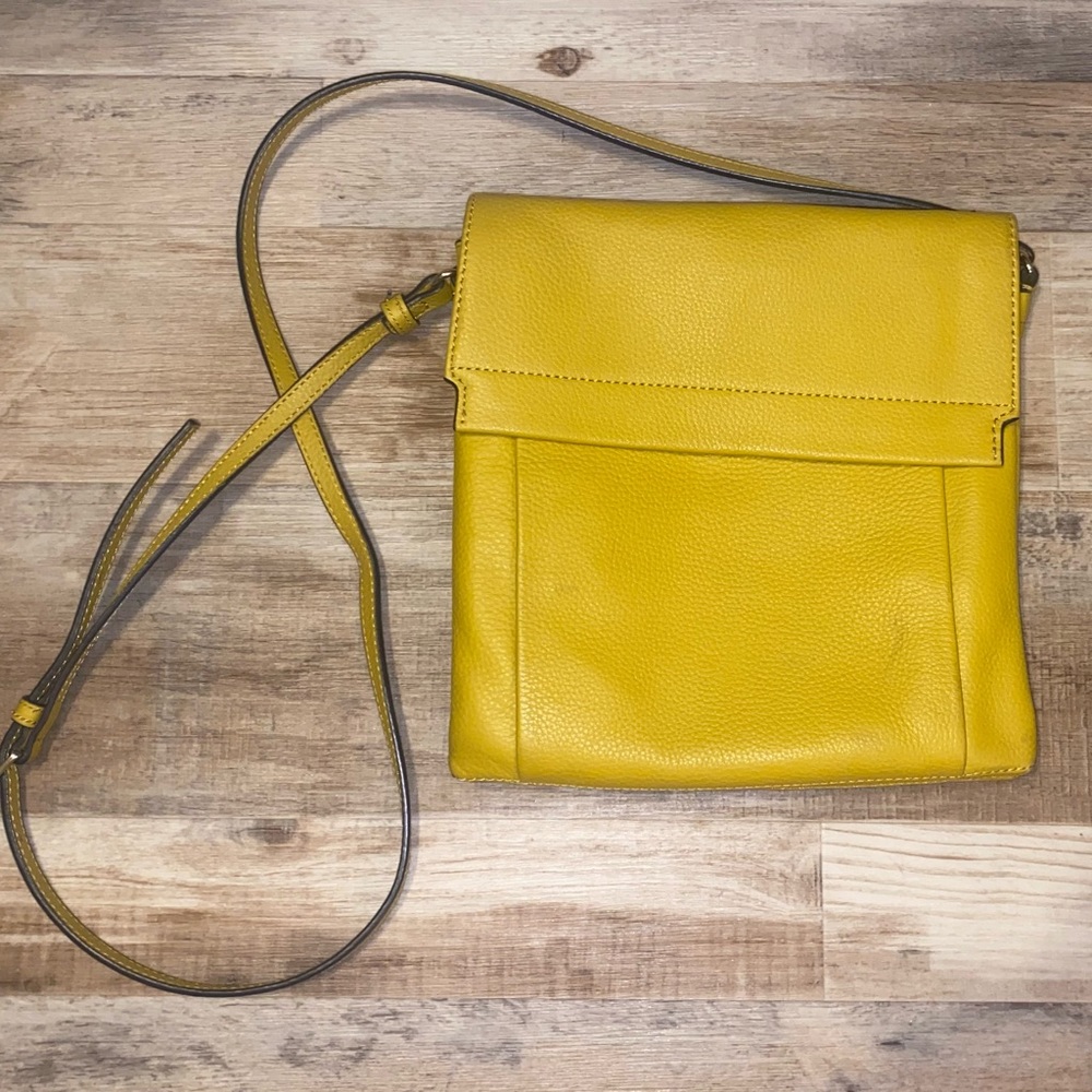 Vince Camuto crossbody yellow purse